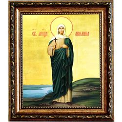 Акилина Старшая (Гречишница), Библосская (Финикийская) Святая мученица. Икона на холсте.