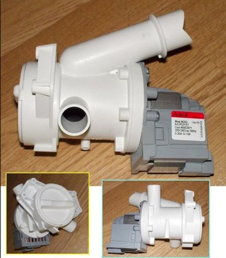 Насос для стиральной машины Candy (Канди) в сборе с улиткой 46002971