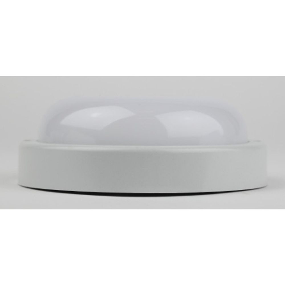 Светильник ЖКХ светодиодный ЭРА SPB-201-2-65K-018 с оптико-акустическим датчиком IP65 6500К D210 18Вт