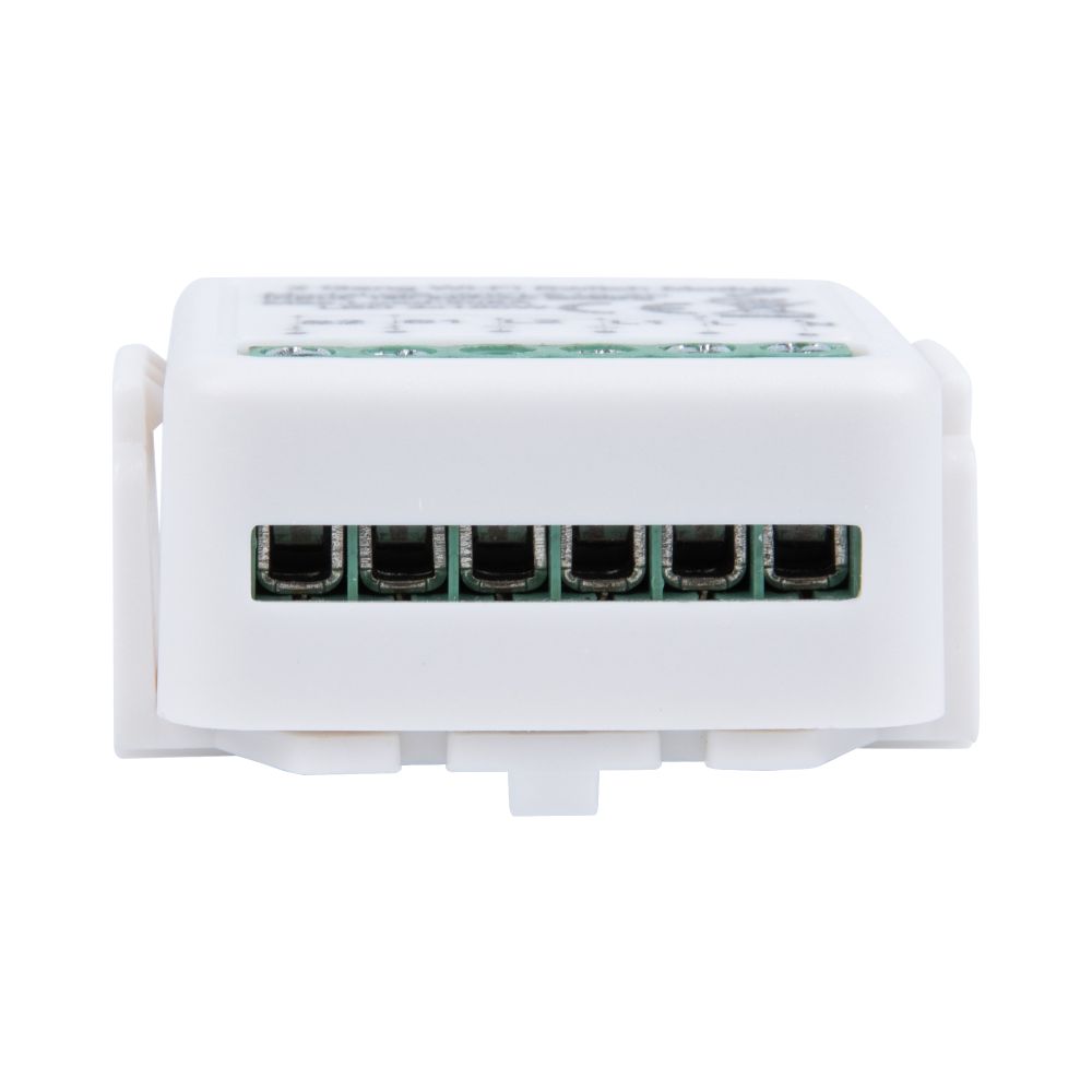 UCH-A301 2C-WF WHITE Умное реле Wi-Fi. 2 канала. 100-240В. 2x10А. 2x2200Вт. 2x250Вт для светодиодов. Встраиваемое. Голосовое управление+приложение UnielSmart. TM Uniel