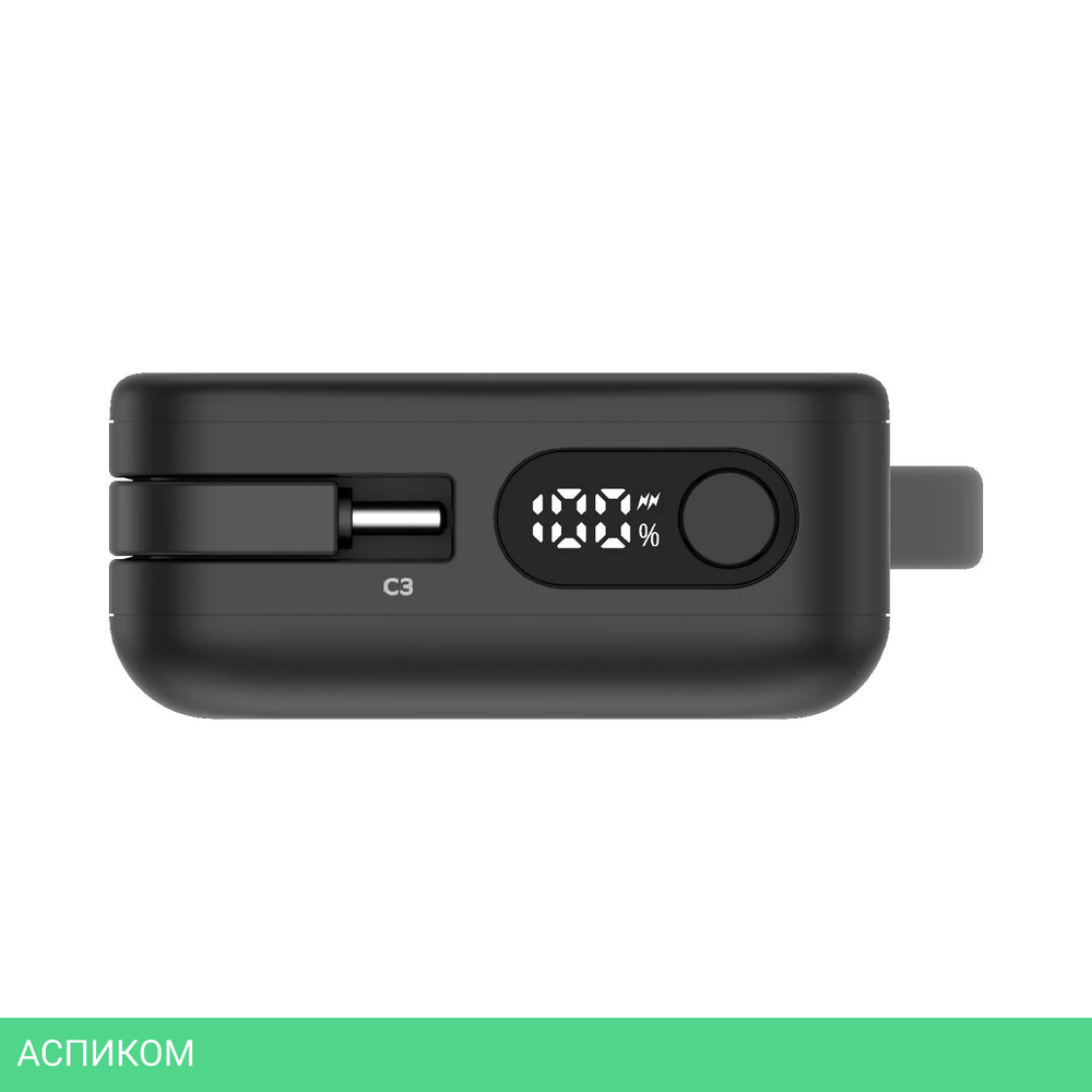 Портативное зарядное устройство Momax IP138 1-Power Vital+ Black (IP138D)