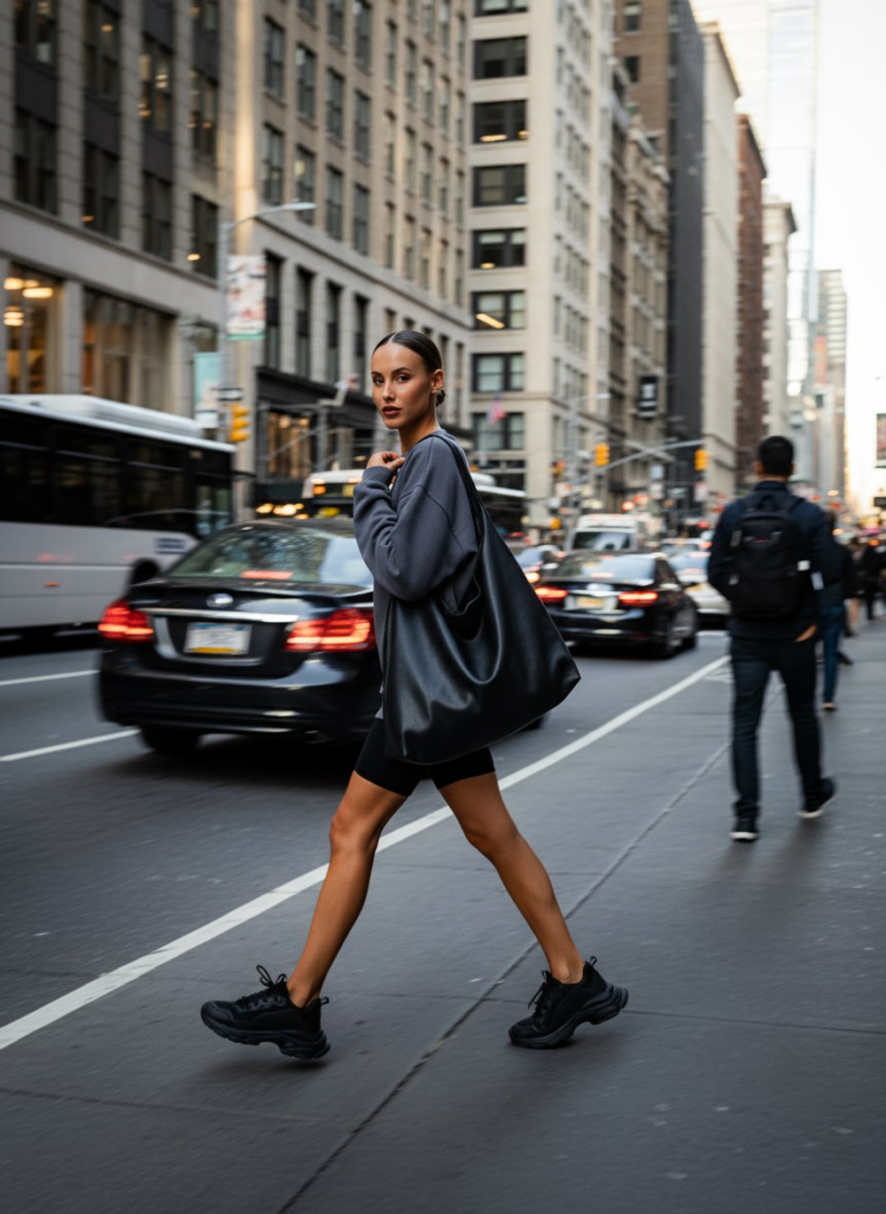 Свитшот женский оверсайз хлопок толстовка