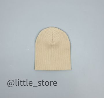 Шапка "Simple" двухслойная, Крем-брюле