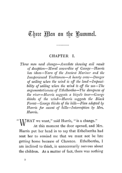 Three Men on the Bummel | Jerome K. Jerome