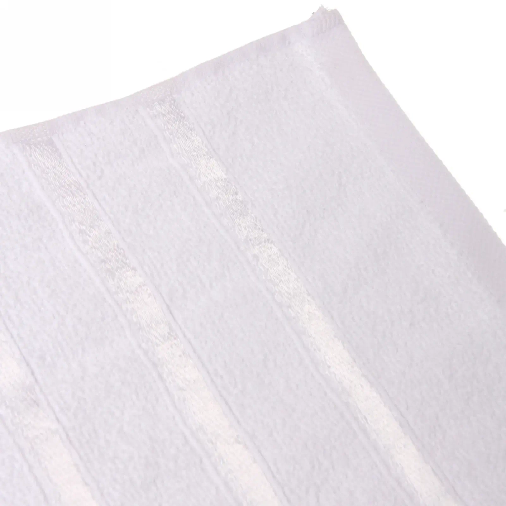 Полотенце махровое 50*90см «LUNA» цвет белый 01000 плотность 360гр/м2