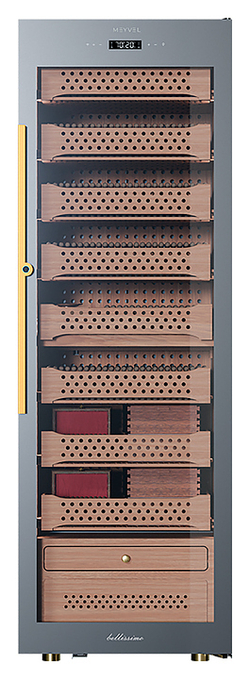 Шкаф для сигар MEYVEL MC-376BK (PRO)