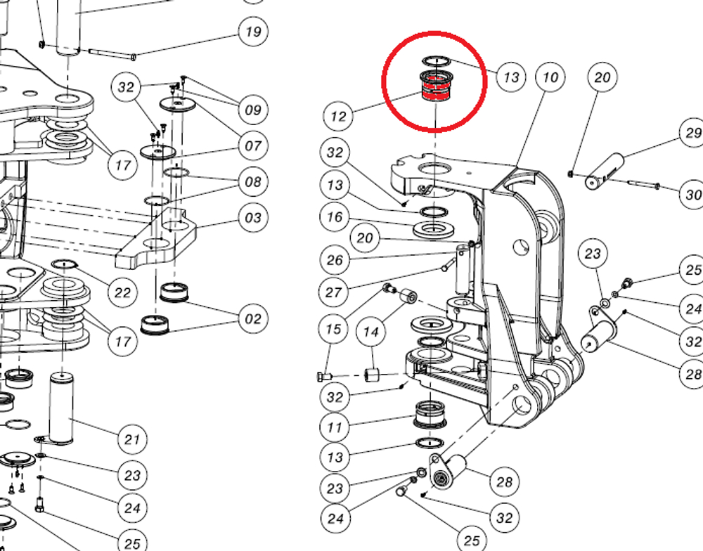 Втулка 54205109