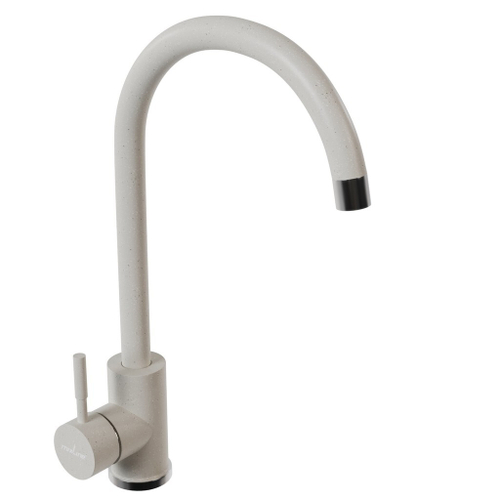 Смеситель для кухни 35к MIXLINE ML-GS15 (331) белый высок. излив