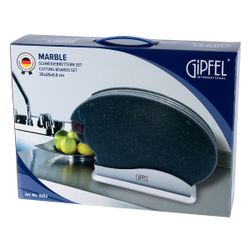 Набор разделочных досок Gipfel Marble 3252