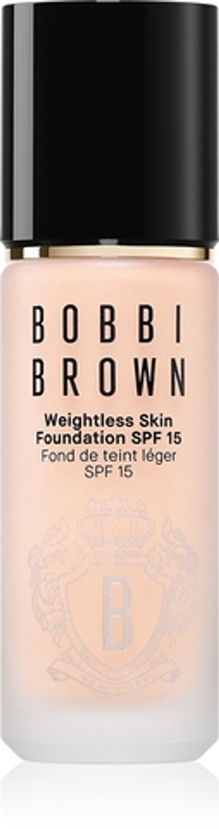 Bobbi Brown Weightless Skin Foundation SPF 15 - Тональная основа: травяной подклад с увлажняющим действием оттенок Ivory, 30 ml