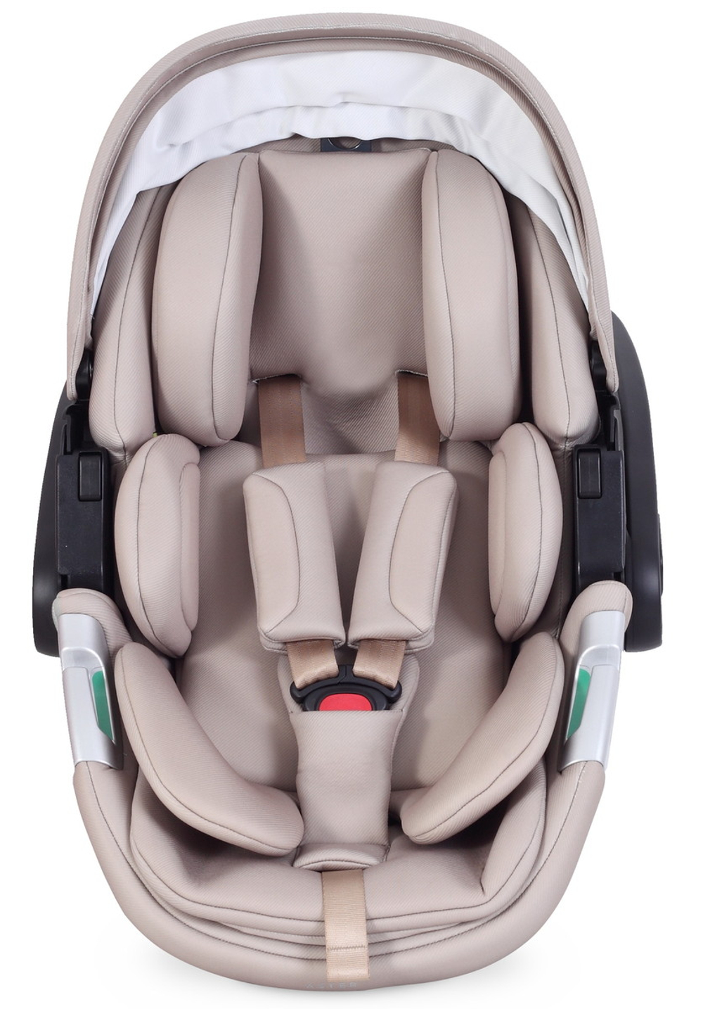 Детская коляска Rant Teo Soft 3 в 1 с автокреслом Aster Zero Beige Olive
