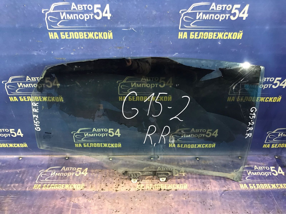 Стекло двери задней правой NISSAN ALMERA 2012