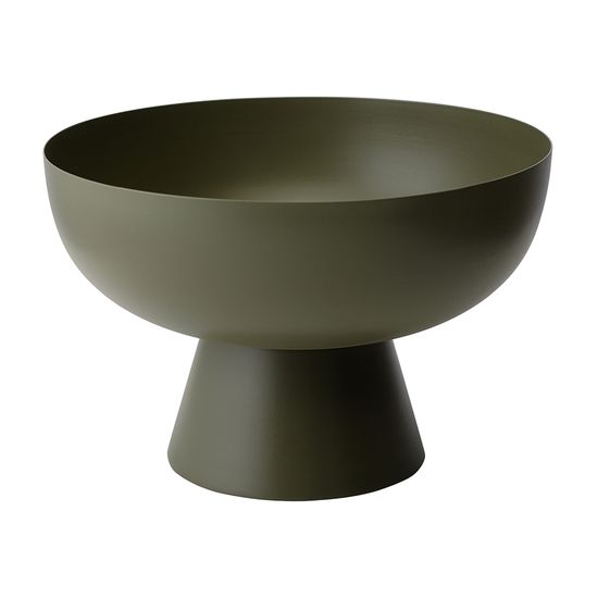 Блюдо на ножке vivlend, D21 см, морские водоросли