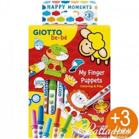 Flomaster \ Фломастер \Gbeb happy moments my finger puppets