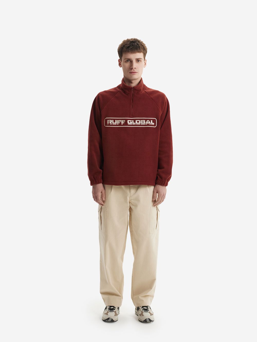 Толстовка Ruff Global Halfzip Fleece Brick