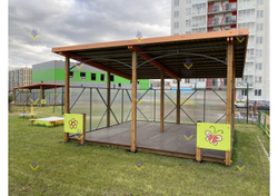 Теневой навес 20 кв. метров