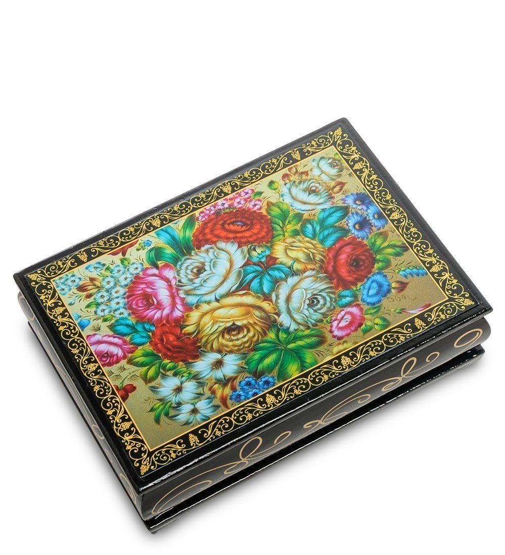 Народные промыслы ШК-11/ 3-F Шкатулка в технике декупаж (10х14х4)