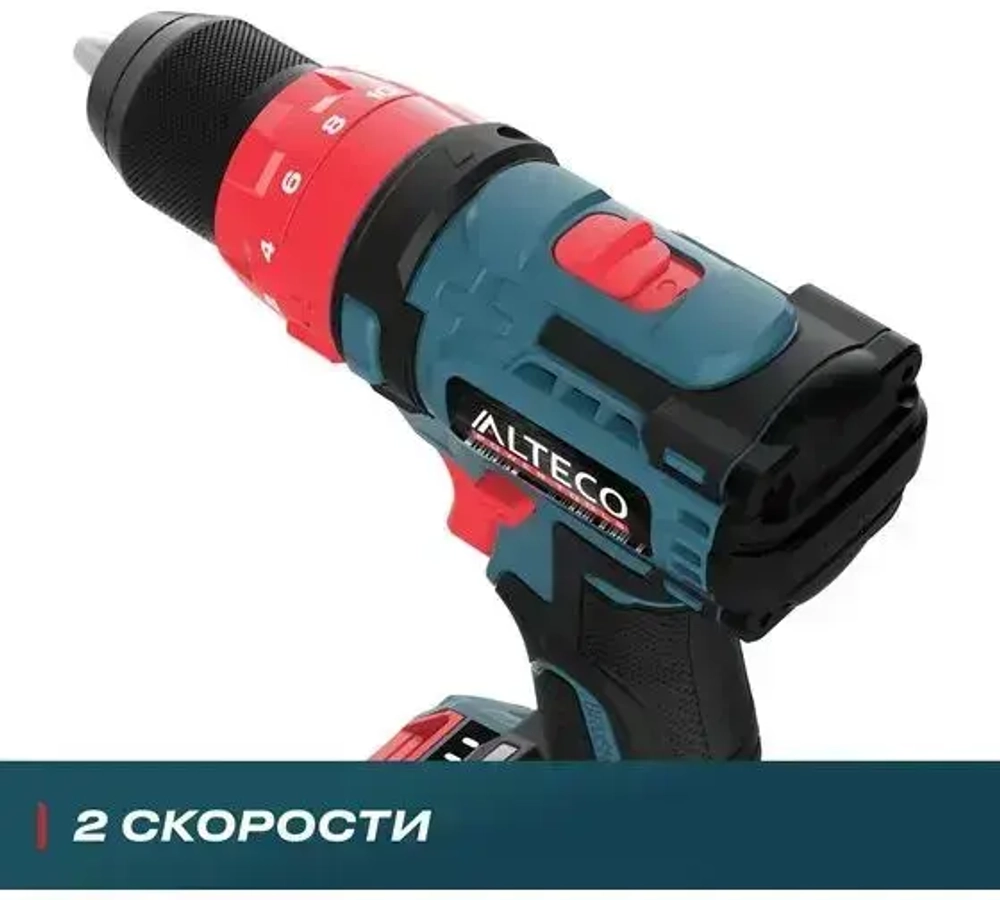 Дрель-шуруповерт, 28 мм, 21 В, 1600 об/мин, патрон - быстрозажимной, разноцветный, надежный