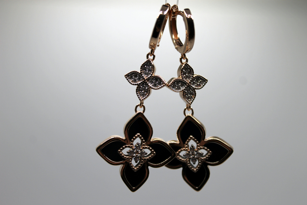 Серьги из золота 585 пробы