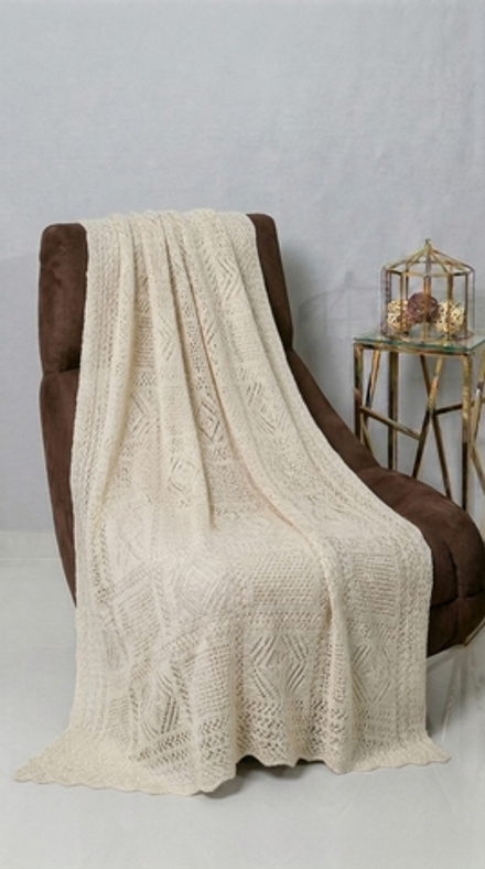 Плед пуховый 130x170 ПД004-02