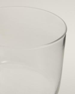 Zara Home стакан из стекла, цвет прозрачный, 8.2 см