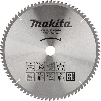 Диск п/п Makita 305*30*80   (D-65676) универсальный