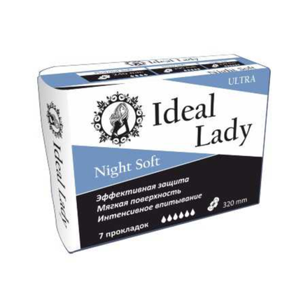 Прокладки Ideal lady Night Soft 7 шт