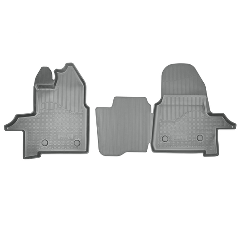 Ковры в салон Norplast/Unidec для Ford Transit (2021-), Серый, передняя пара, арт.NPA11-C22-732-G
