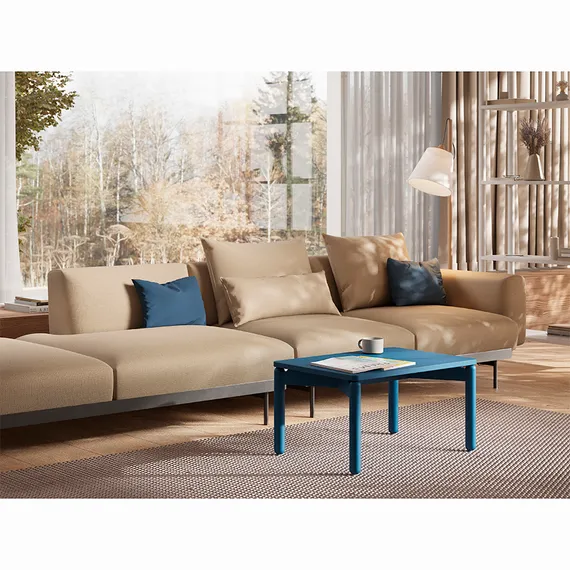 Столик кофейный saga, 50х70 см, синий