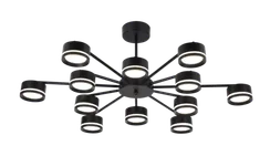 9490/6+6 BLACK (1) Люстра (RL)