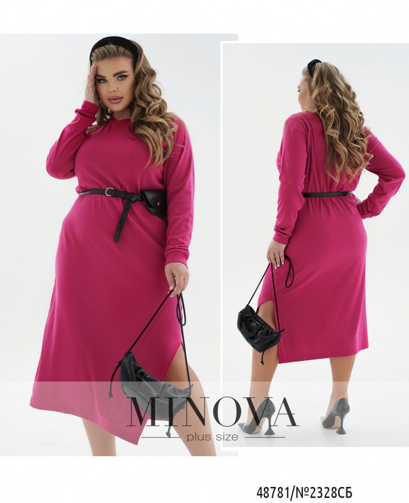 Платье 2328СБ-малиновый Minova