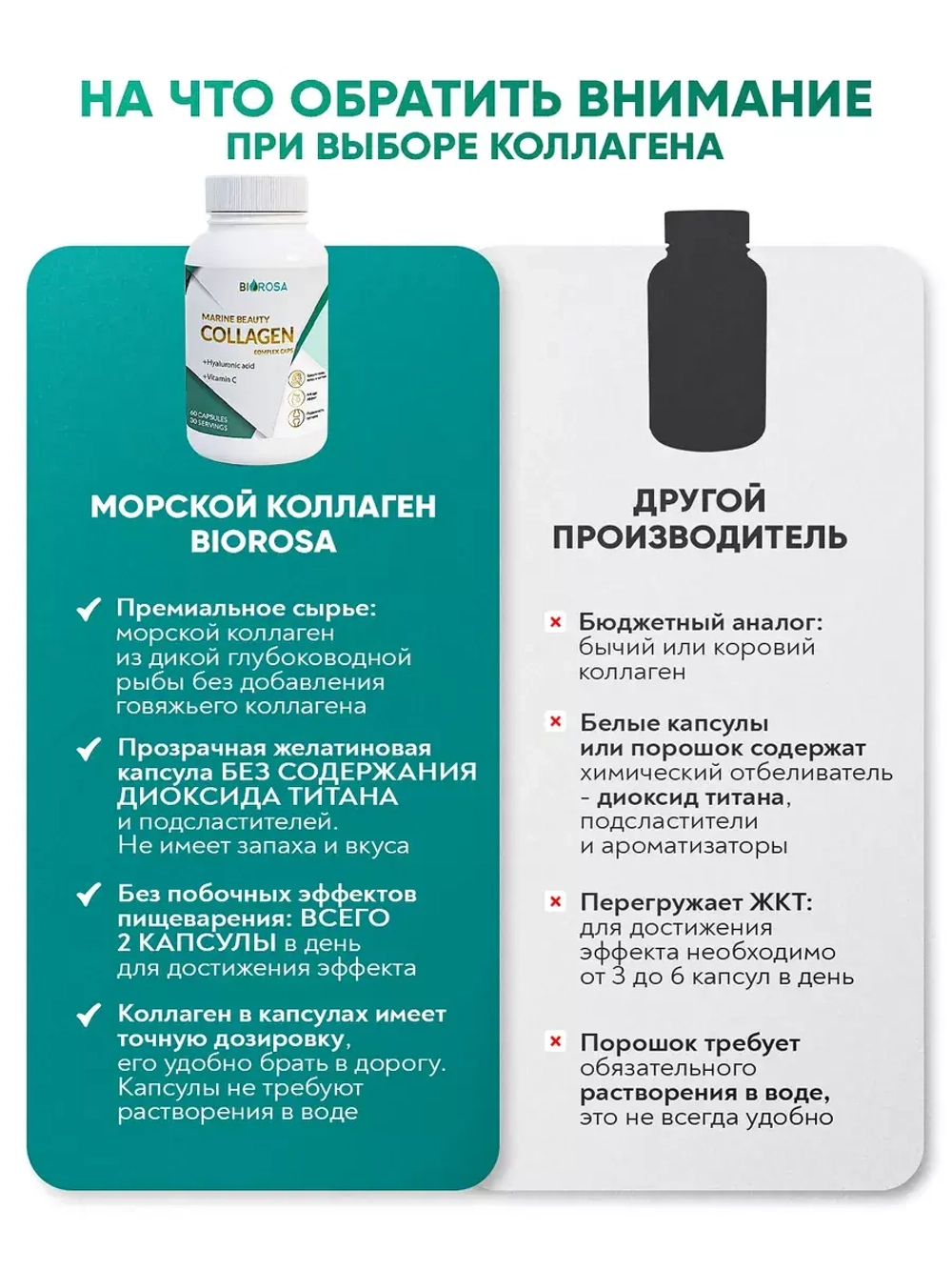 Морской коллаген + витамин С + гиалуроновая кислота
