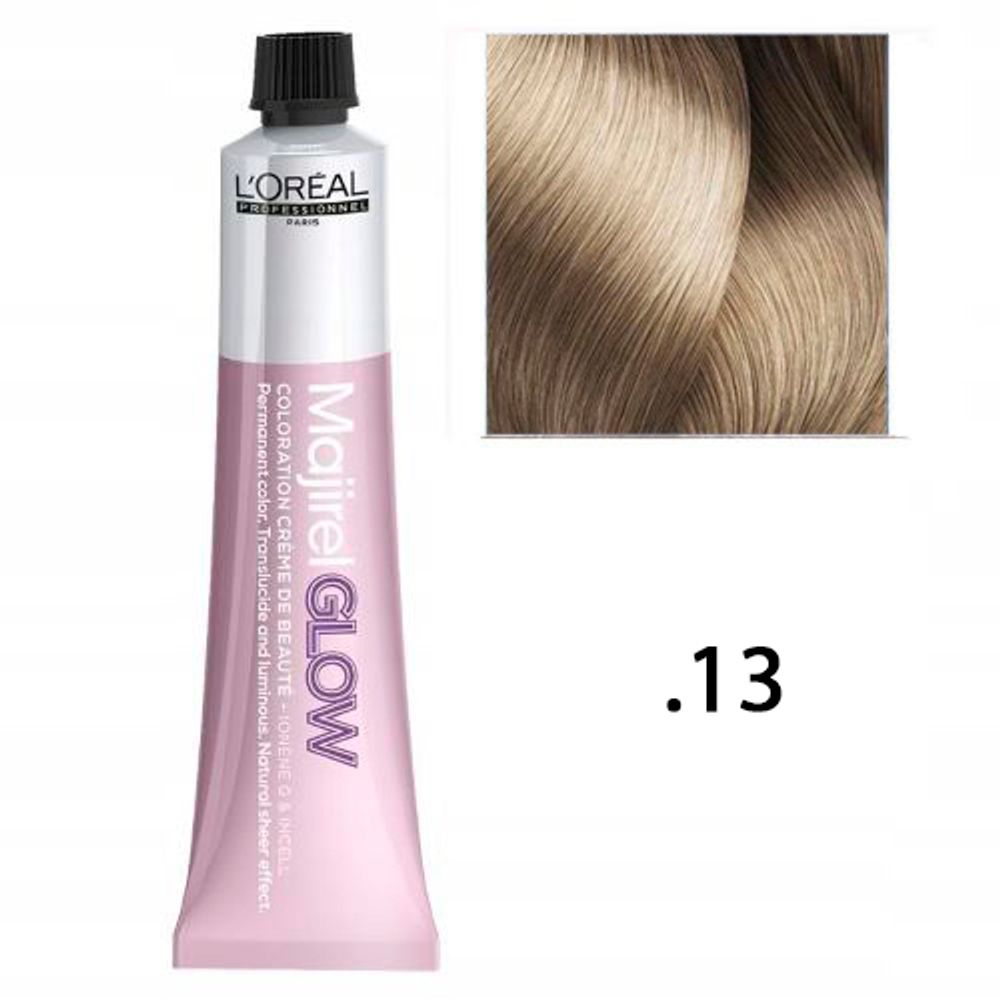 L&#39;Oreal Professionnel Majirel glow light base .13 Белое Золото 50мл