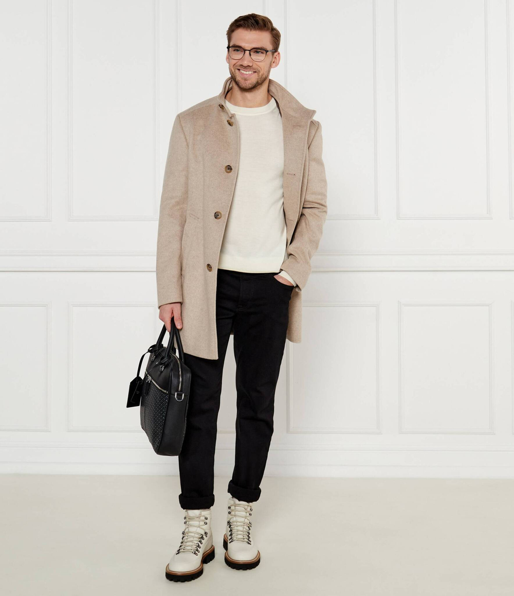 Шерстяной свитер Tommy Hilfiger - экрю(MW0MW36539)