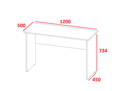 Стол письменный Бланка