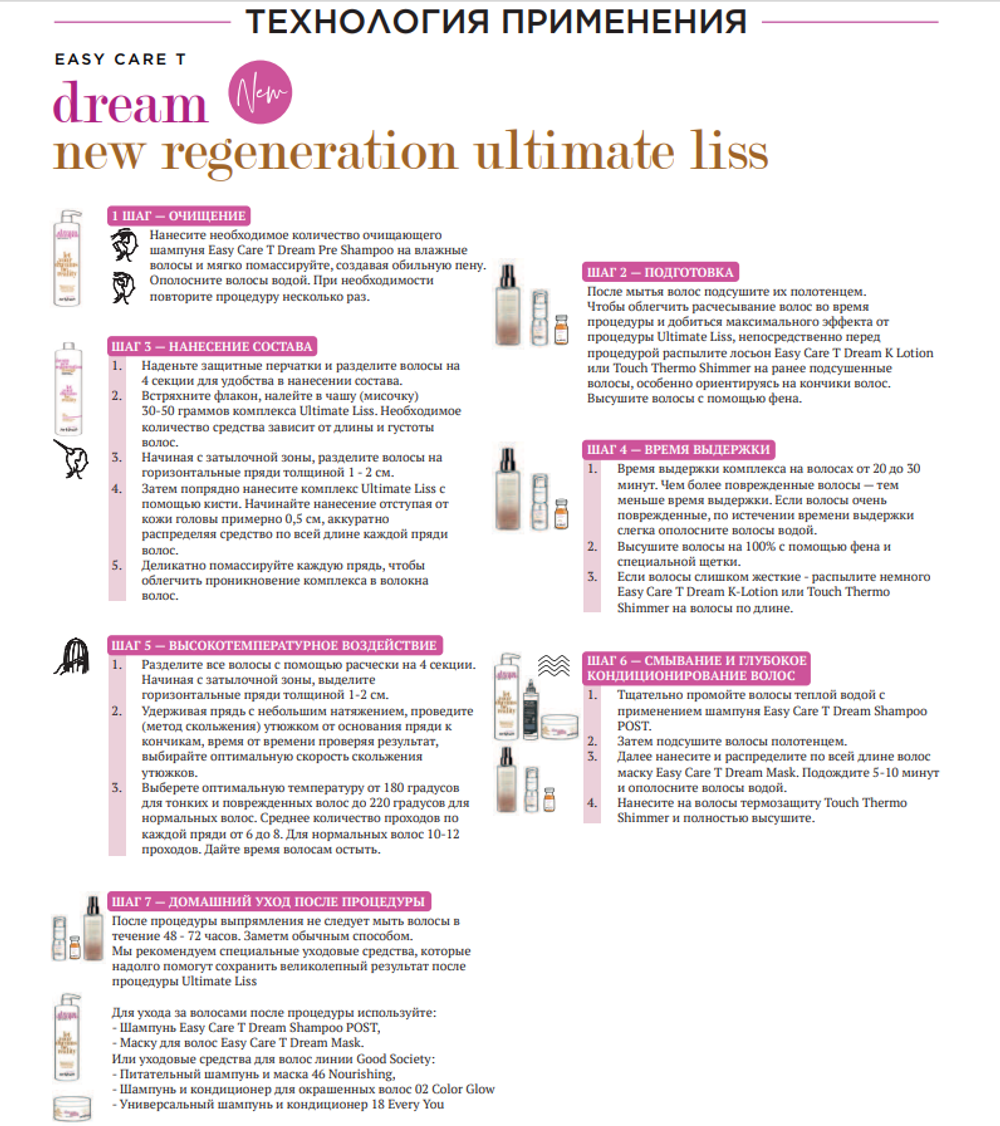 Выпрямляющий премиальный крем Ultimate Liss 100ml