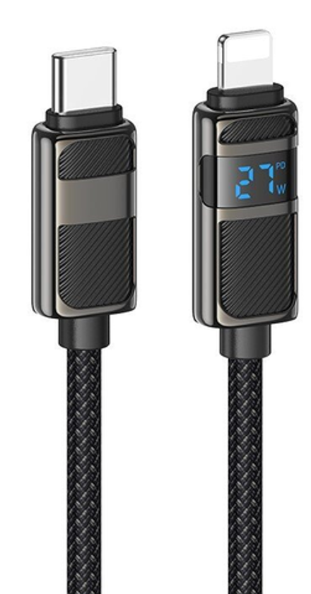 U137 Line PD charging data cable with display iP