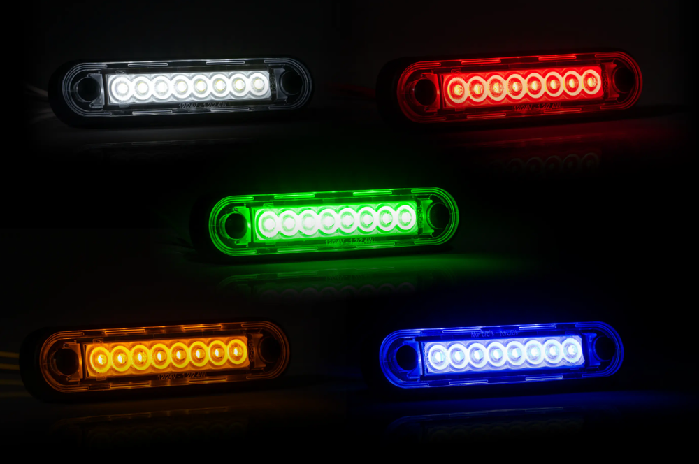 Фонарь габаритный Fristom FT-073 Z LED LONG Желтый