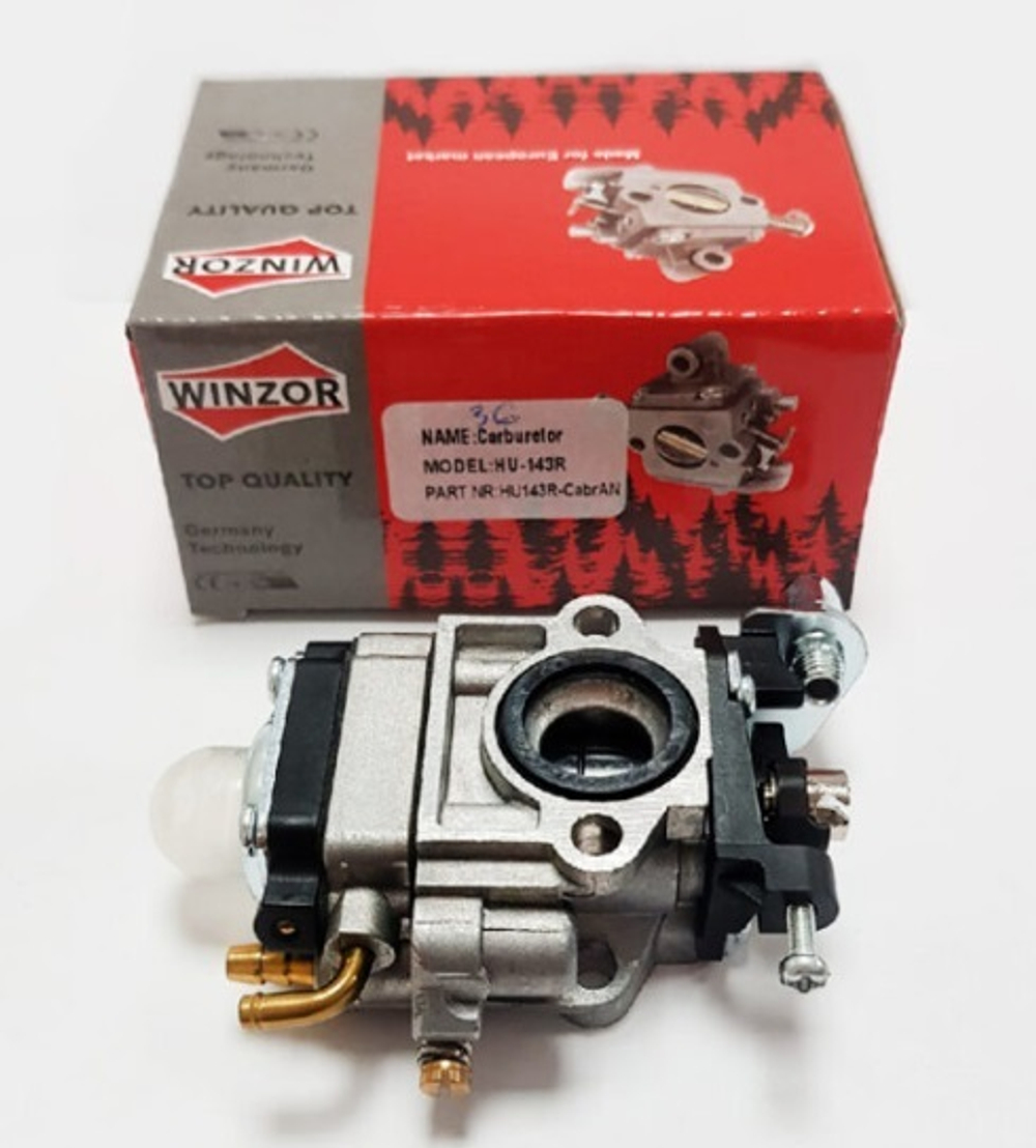 Карбюратор б/к Husqvarna 143R-II/236R (а: 5871067-01, высокое качество) [Winzor]