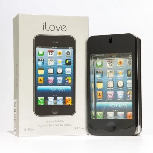 Туалетная вода для мужчин "I LOVE FOR MEN GREY" ( i PNONE ) 100мл Россия