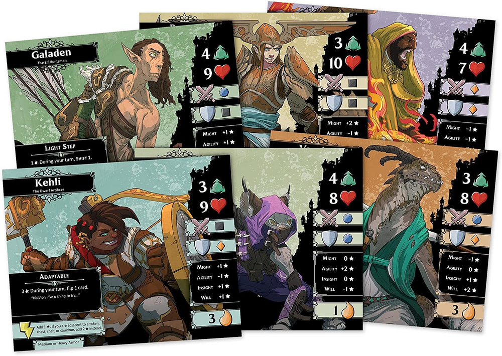 Descent: Legends of the Dark на английском языке