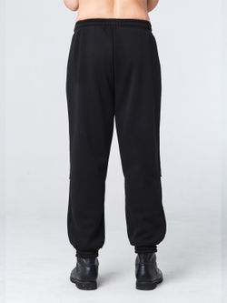 Джоггеры "Пацанские". Черные