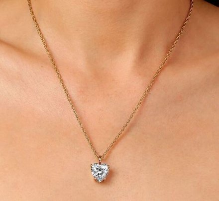 Колье Dyrberg Kern BIANCA SG CRYSTAL 420069 BW/S