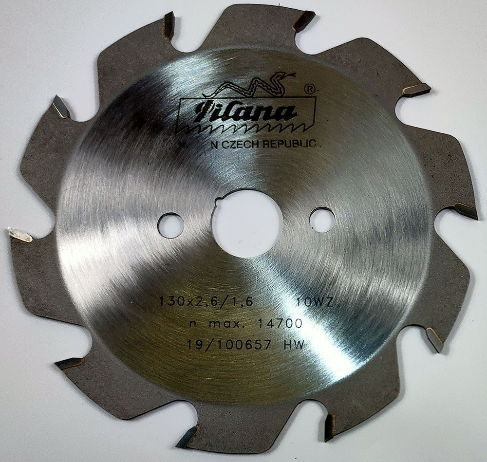 Пила дисковая TCT "Pilana" 130x2.6/1.6x20 z10 91 WZ