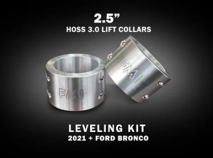 Комплект регулировочных колец для пружин HOSS 3.0 на Ford Bronco 2021+ подъем на 1,5, 2 и 2,5 дюйма