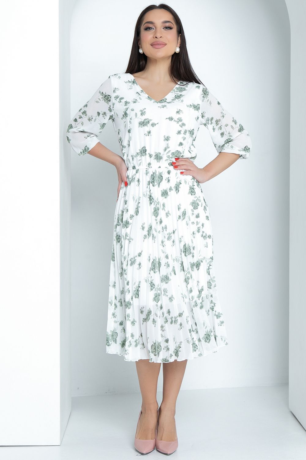 Платье Шифоновое гофре (нежность) Diolche