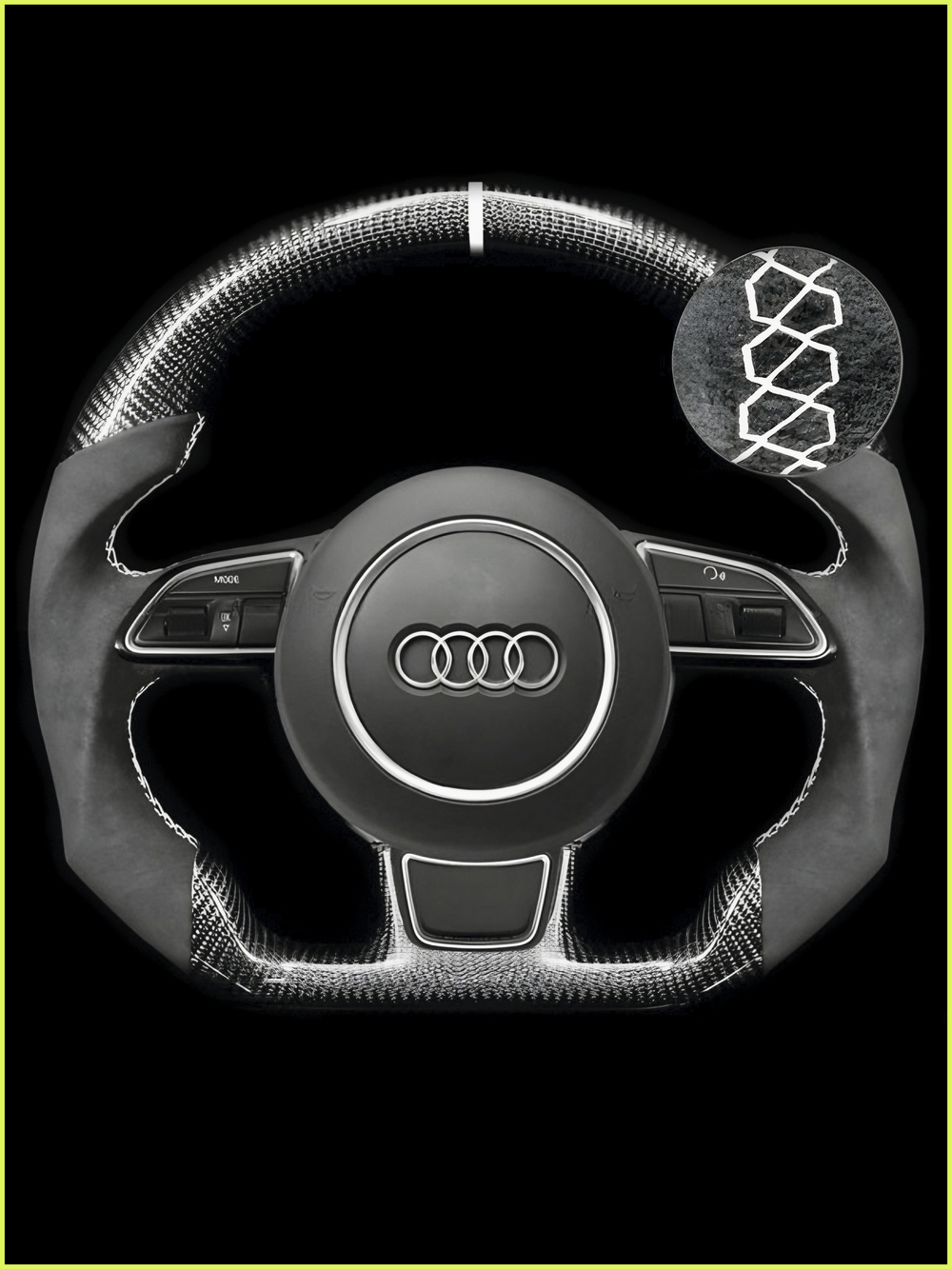 Custom Steering Wheel Audi