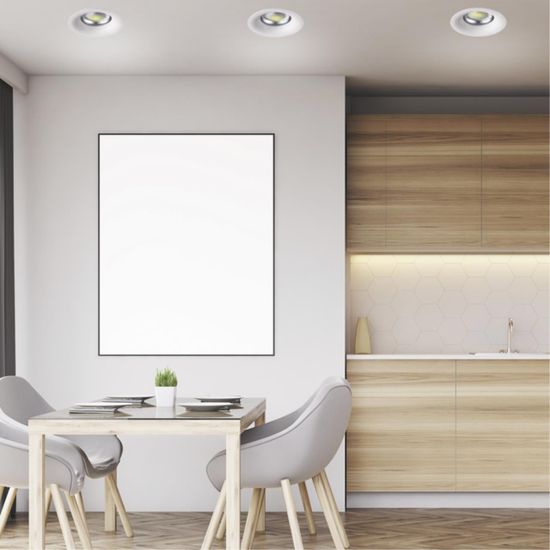 358025 SPOT NT19 464 белый Встраиваемый светильник IP20 LED 4100К 20W 220V GLOK