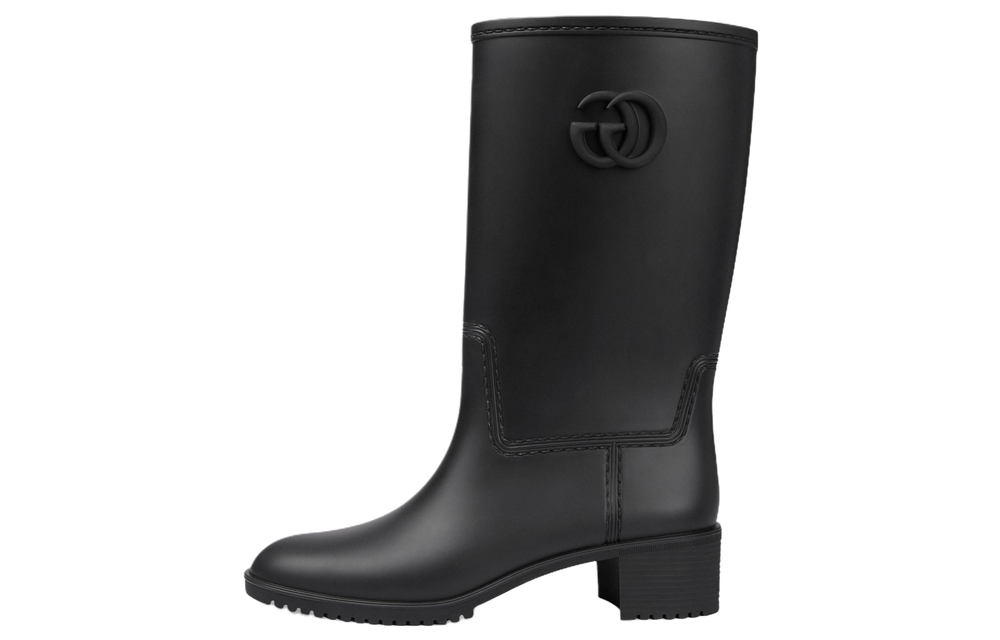 GUCCI 50mm Double G Mid-calf Boots