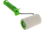 Валик "ВЕЛЮР" с ручкой, 75 мм, ворс 5 мм, D 36 мм, D ручки - 6 мм Россия// Сибртех 80131
